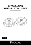 INTEGRATION PLUG&PLAY IC 165VW