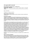 Avis urgent relatif &agrave; la s&eacute;curit&eacute;