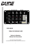 DUN-59039 TABLE DE MIXAGE USB