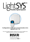 Configuration rapide de la programmation de la LightSYS Ver