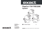 Exact PipeCut 170/170E/220E System