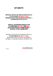 Manual de instrucciones triling&uuml;e (Espa&ntilde;ol, Ingl&eacute;s y Franc&eacute;s)