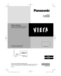 Owner`s Manual - Panasonic Canada