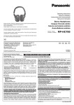 RP-HC700 - Support