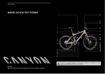 MANUEL DU VÉLO TOUT TERRAIN
