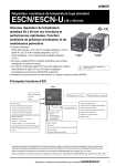 Régulateur numérique de température type standard E5CN/E5CN