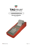CHRONOPRINTER 545 Manuel d`utilisation