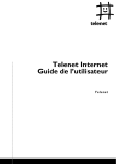 Telenet Internet Guide de l`utilisateur