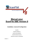 Guide d`utilisation Scanfile SBE