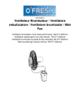 Ventilateur Brumisateur / Ventilatore nebulizzatore