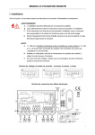 Manuel d´utilisateur SG-0007B