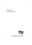 GUIDE DE L`UTILISATEUR - Support
