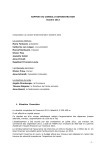 RAPPORT DU CONSEIL D`ADMINISTRATION Octobre 2012