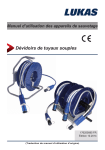D&eacute;vidoirs de tuyaux souples Manuel d`utilisation