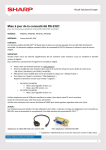 Mise à jour de la connectivité RS-232C