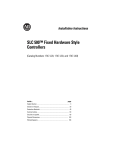 1747-IN008B-MU-P, SLC 500™ Fixed Hardware Style Controllers