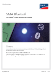 SMA Bluetooth® Wireless Technology dans la pratique