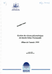 Gestion du réseau piémétrique du bassin Sehe - Infoterre