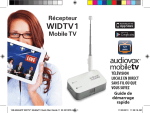 Récepteur WIDTV1 MobileTV - VOXX International Corporation