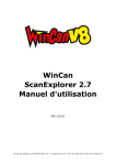 WinCan ScanExplorer 2.7 Manuel d`utilisation