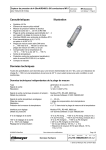 Caractéristiques Illustration Données techniques