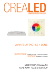 VARIATEUR TACTILE 1 ZONE