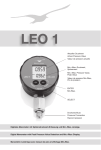 Betriebsanleitung LEO 1