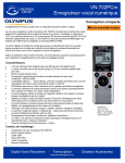 VN-702PCm Enregistreur vocal numérique