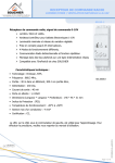 Récepteur de commande Radio 0-10V 09550-2