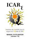 MANUEL D`UTILISATION (version 1.5)