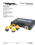 user`s manual extended system adapter kit model mva4640