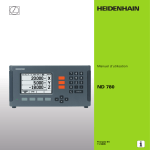 heidenhain nd 780 - AMS - Alsace Machines Services