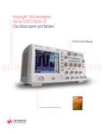 Keysight Technologies Série DSO1000A/B Oscilloscopes