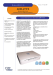 ADR-4TTX Modem ADSL2/2+