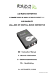 A/D MUSIC CONVERTER CONVERTISSEUR ANALOGIQUE EN