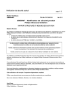 URGENT &ndash; Notification de s&eacute;curit&eacute; produit