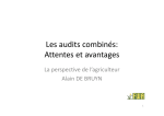 Les audits combinés: Attentes et avantages