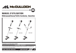 OM, McCulloch, MAC 435 B, MAC 435 L, 965873801, 965873901