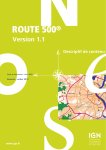 Descriptif de contenu ROUTE 500