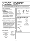 Instructions d`installation