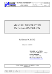 Manuel Entretien APM30