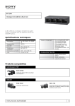 Sony : Informations produit : BC-L500 (BCL500) : Maroc