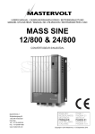 : Mastervolt - MASS SINE / Sinus Wechselrichter, at www.SVB.de