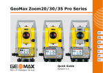 GeoMax Zoom20/30/35 Pro Series