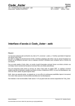[U1.04.00] Interface d`acc&egrave;s &agrave; Code_Aster : astk