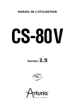 [FR] CS 80V 2.5 - User`s Manual