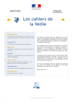 Les cahiers de la Veille - Ministère de l`économie, des finances et de