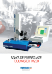 Documentation banc de préréglage Toolmaster 250 TCAM2