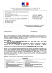 NOTE DE SERVICE DGER/SDI/N2012-2029 Date: 05 mars