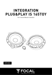 INTEGRATION PLUG&PLAY IS 165TOY